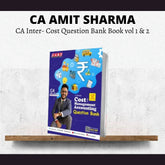 CA Inter Cost | Question Bank by CA Amit Sharma | For Jan 26 & Onwards Exams